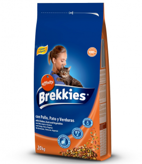 Brekkies Excel Mix Chicken 20 kg Kedi Maması kullananlar yorumlar